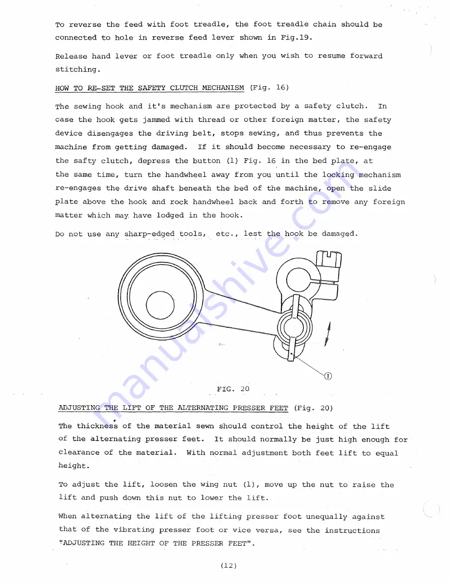 Consew 328RB-1 Скачать руководство пользователя страница 16