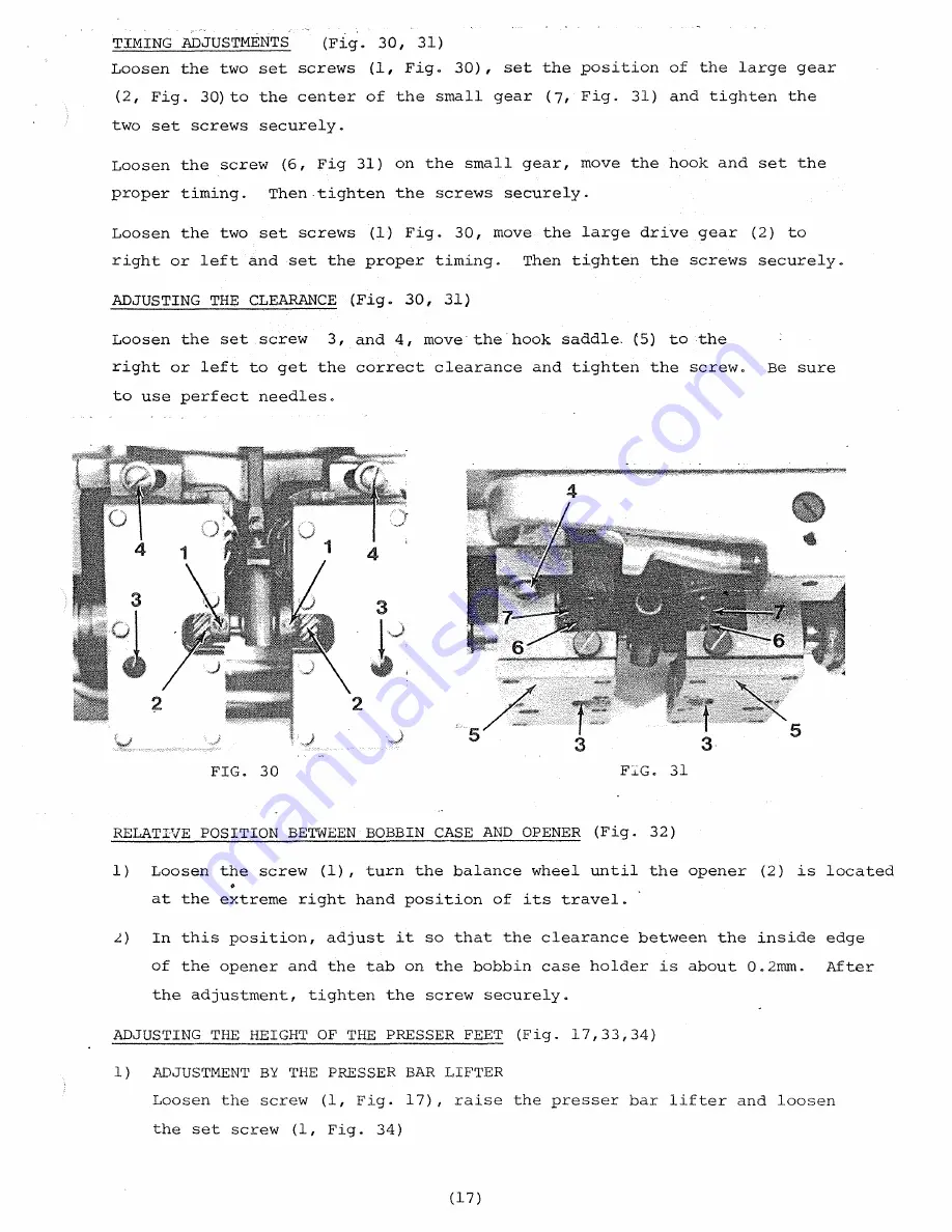 Consew 328RB-1 Скачать руководство пользователя страница 21