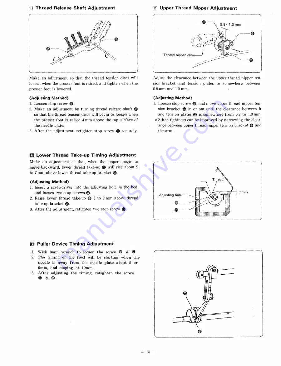 Consew 345-2DP Скачать руководство пользователя страница 16