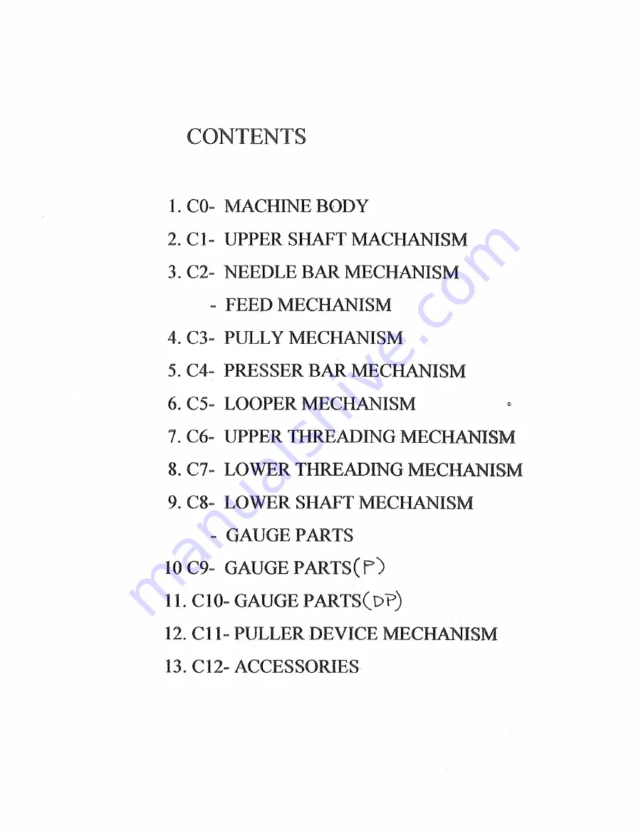 Consew 345-2DP Parts Book Download Page 19