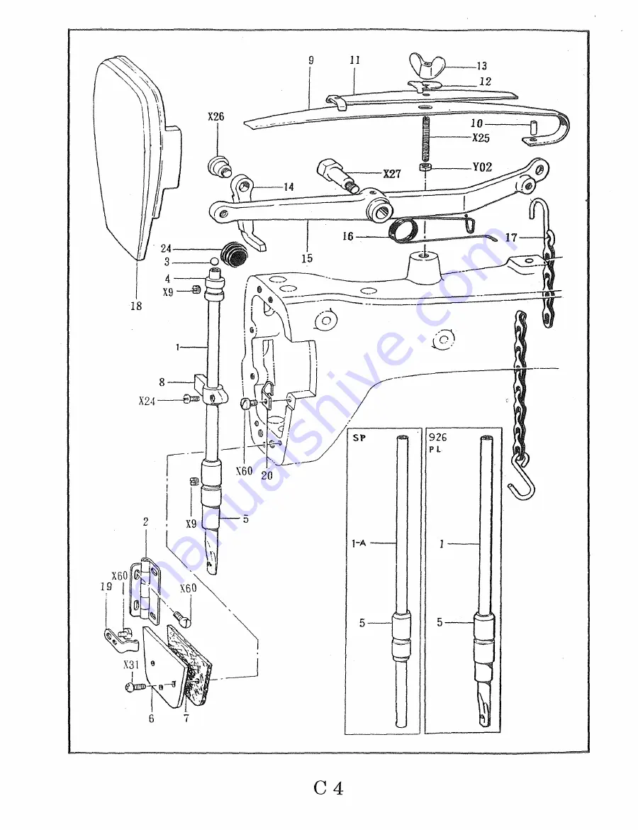 Consew 345-2DP Parts Book Download Page 32