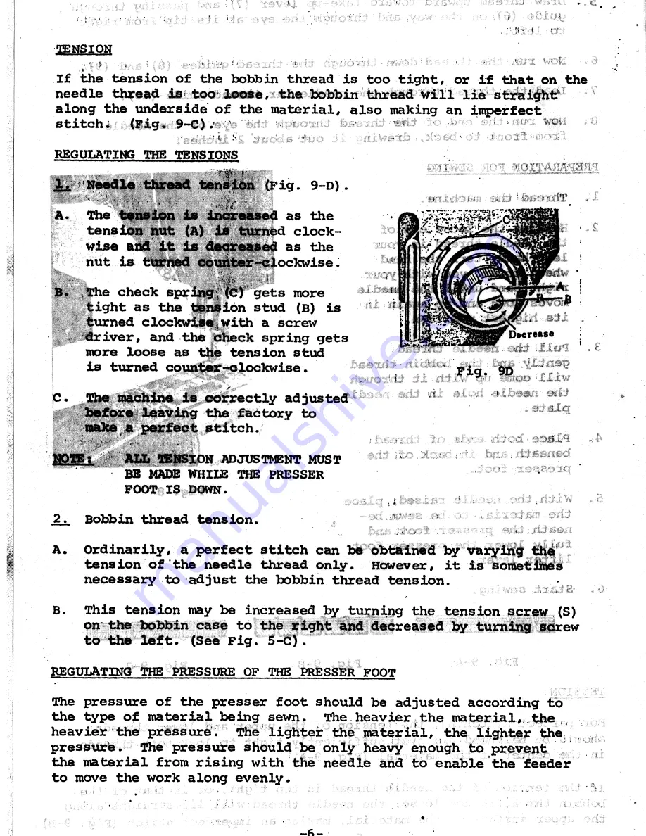 Consew 347R-1A-WS Operating Instructions Manual Download Page 8