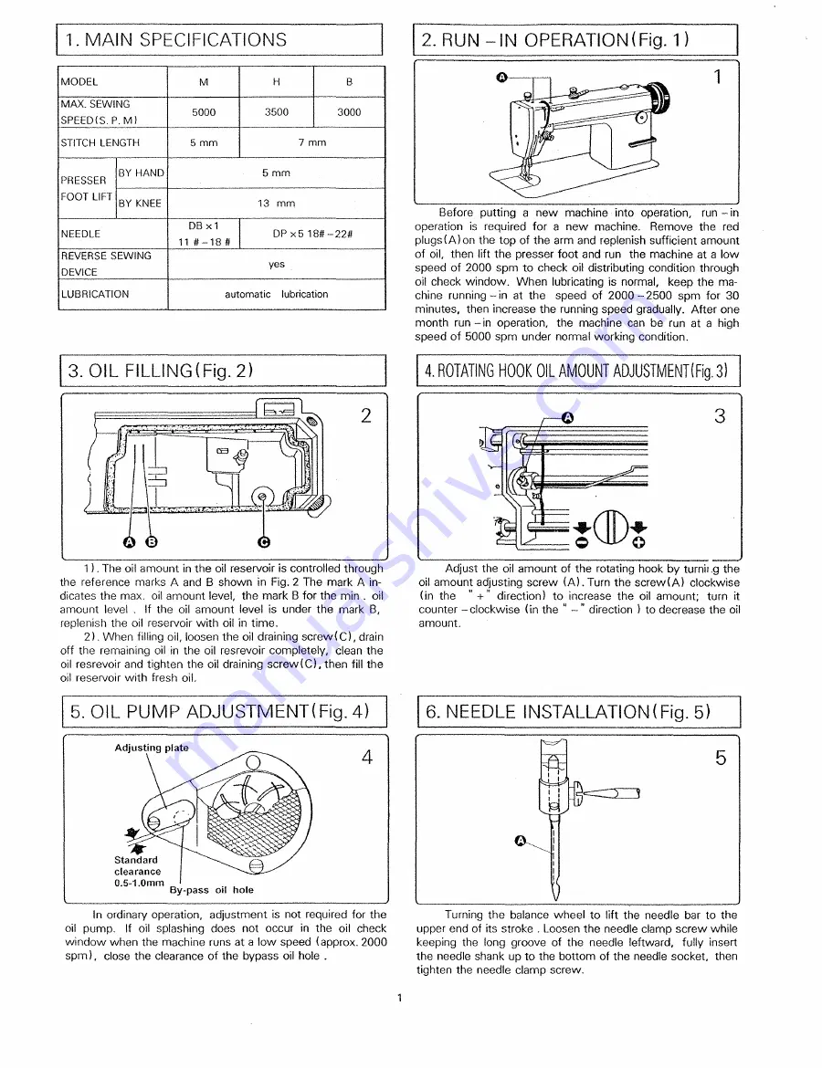 Consew 7360R-1 Manual Download Page 2