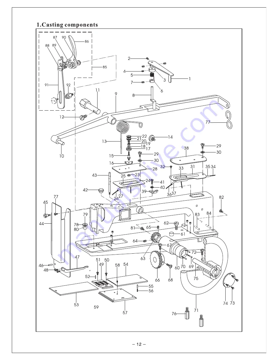 Consew 744R10-1 Скачать руководство пользователя страница 16