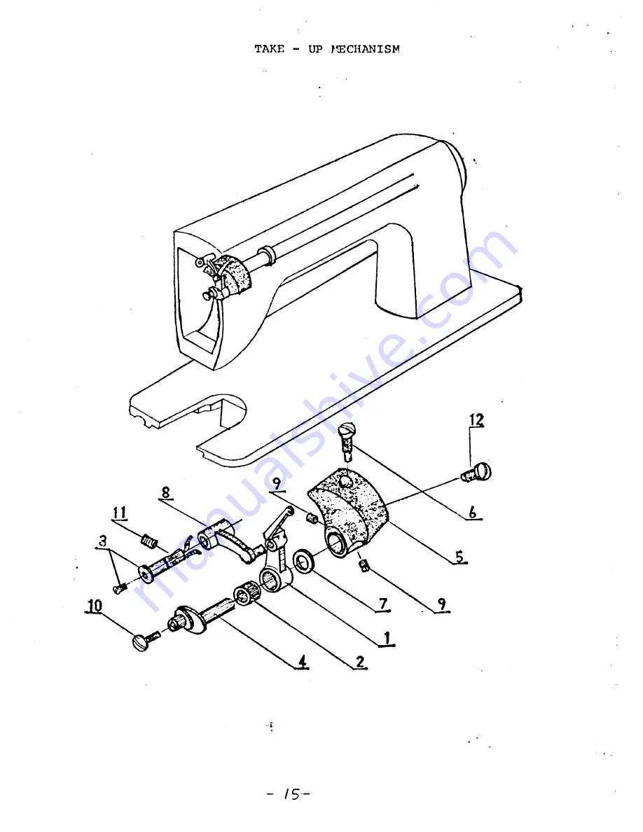 Consew CN 2230 R Operating Instructions & Parts List Manual Download Page 16