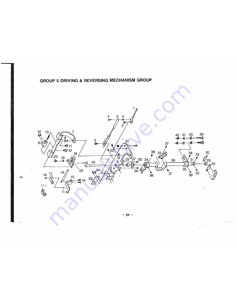 Consew CP206R Скачать руководство пользователя страница 22