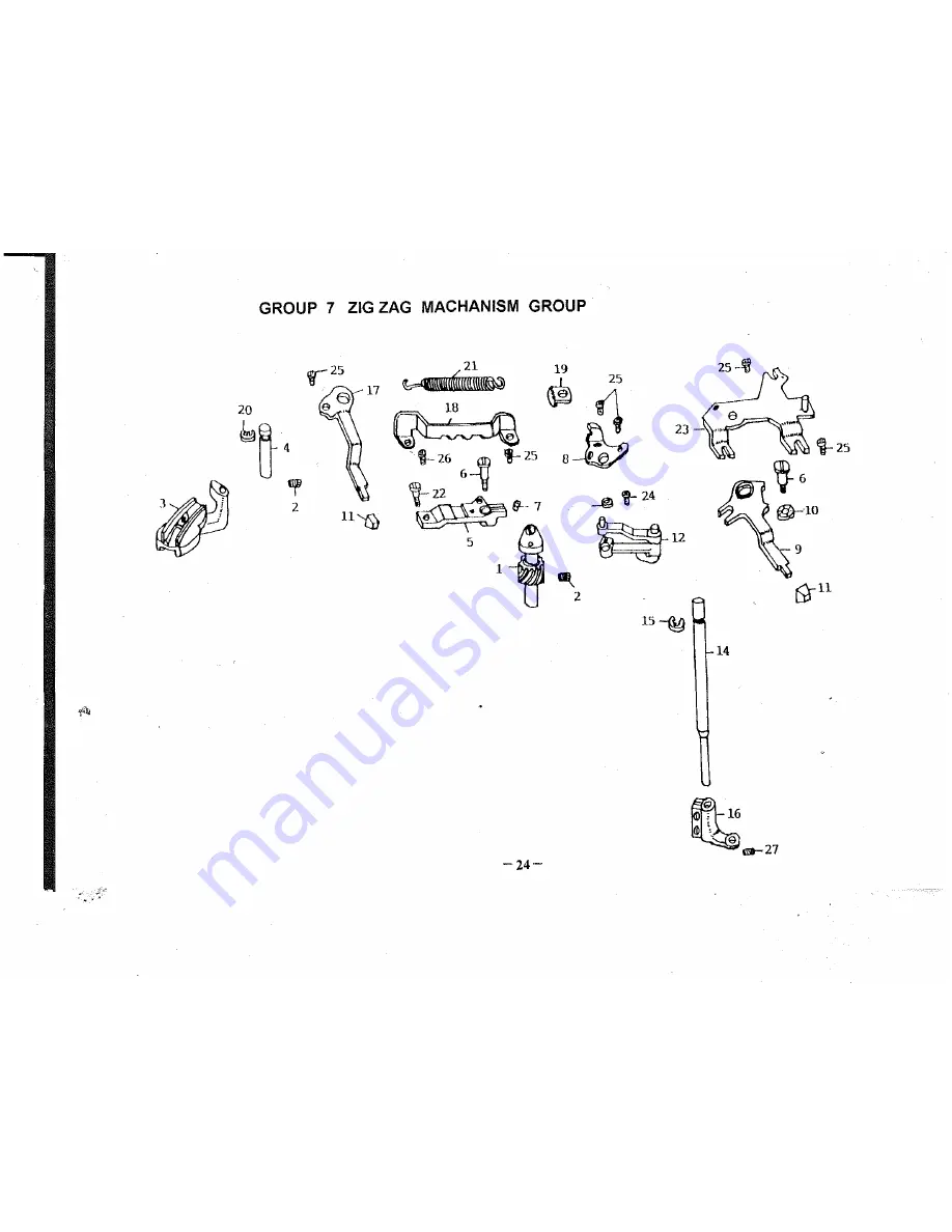 Consew CP206R Скачать руководство пользователя страница 26