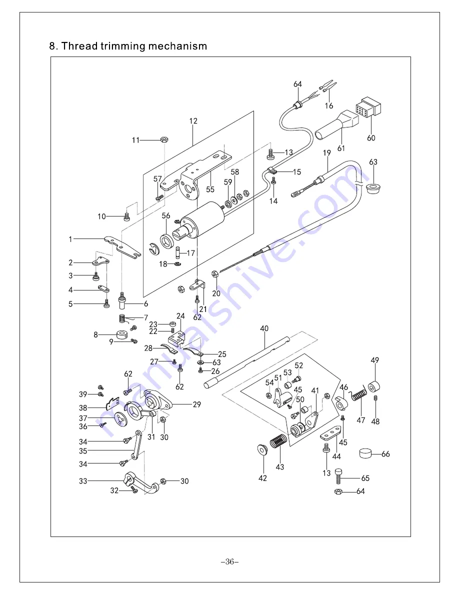 Consew P1206RB-7 Скачать руководство пользователя страница 40