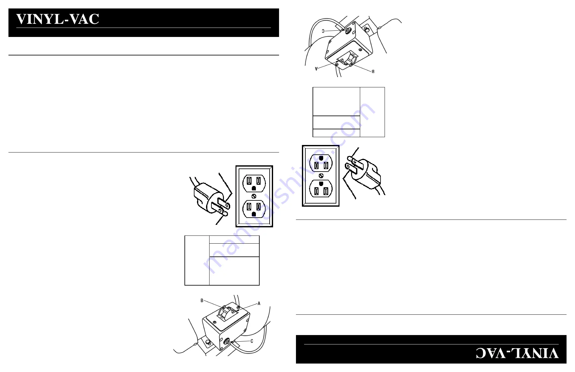 Consolidated VYNIL-VAC ASP-1105 Manual Download Page 2