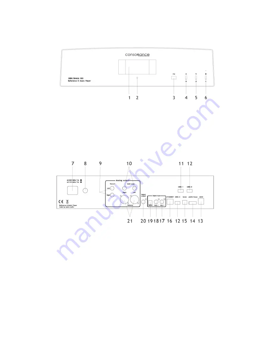 Consonance Reference 8-20 Скачать руководство пользователя страница 5