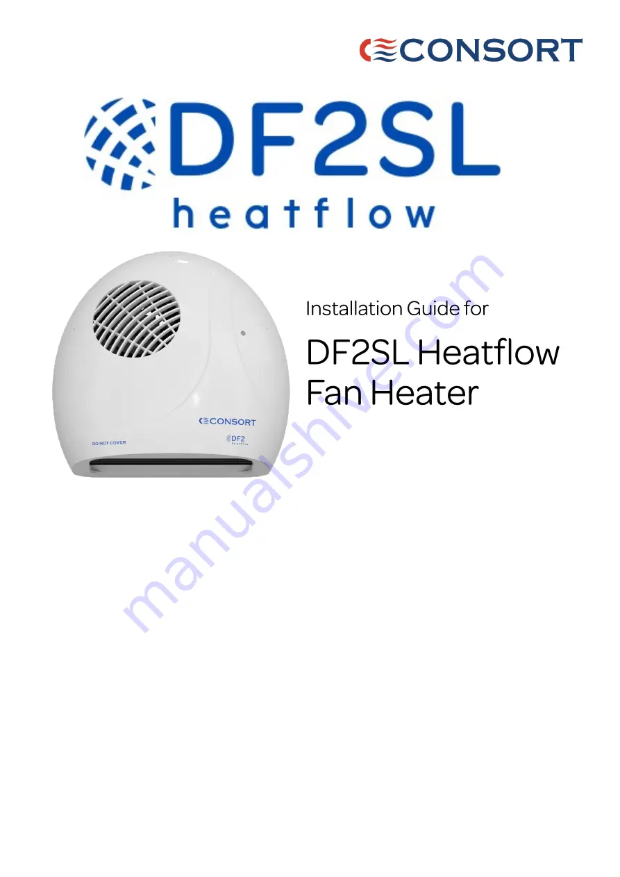 Consort DF2SL heatflow Скачать руководство пользователя страница 1