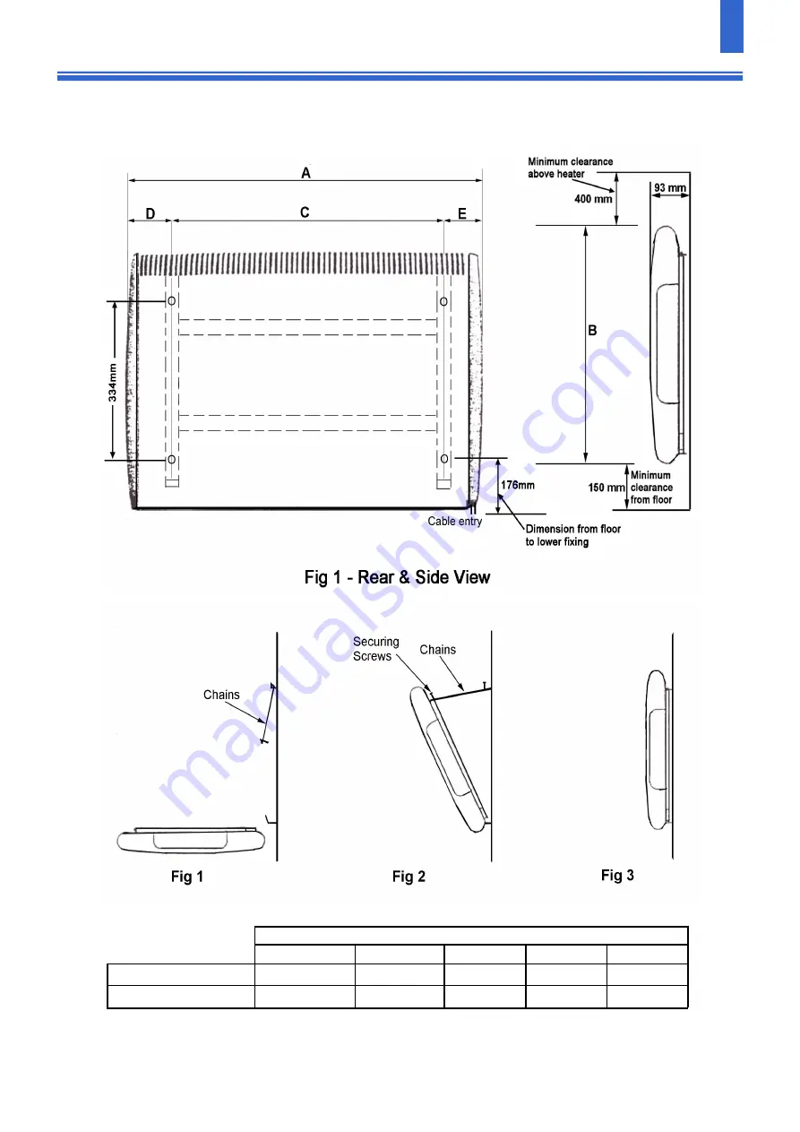 Consort LST500RX Installation & Control Manual Download Page 3