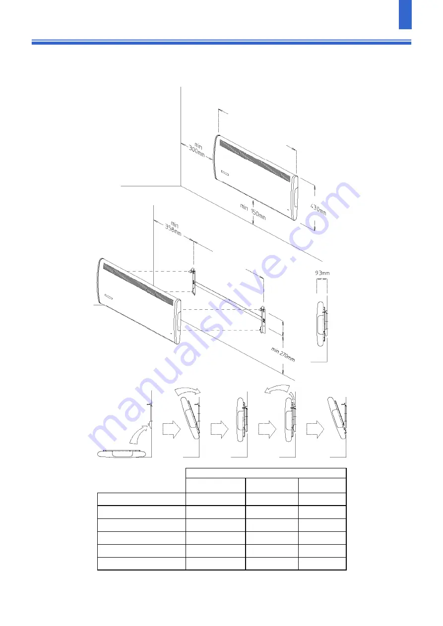 Consort PSL050/SS Installation & Control Manual Download Page 3