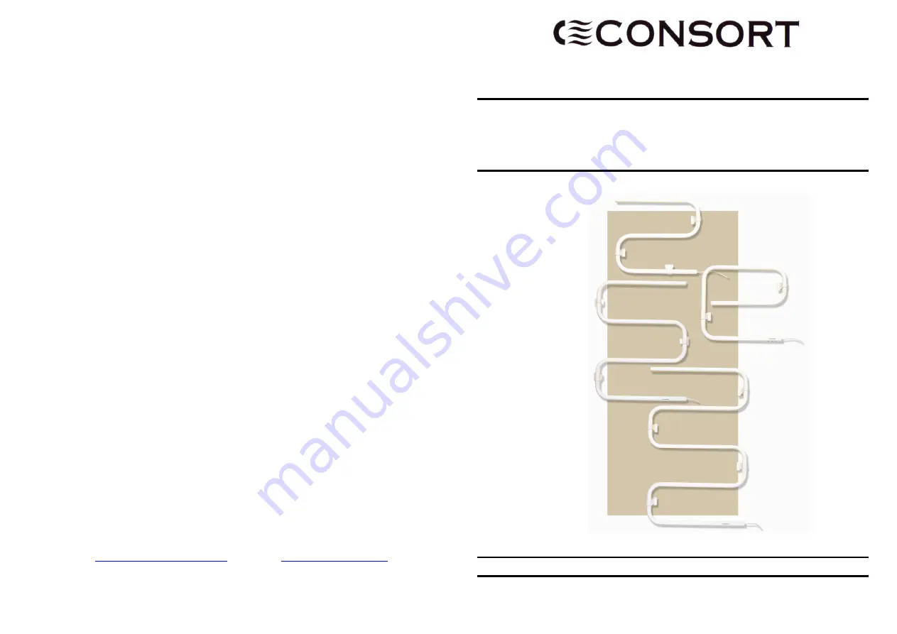 Consort TRF25C LST Installation And Operating Instructions Download Page 2