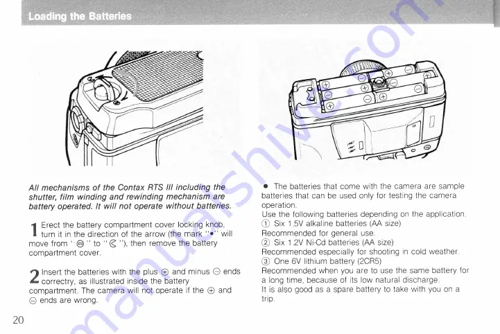 Contax RTS III Скачать руководство пользователя страница 14