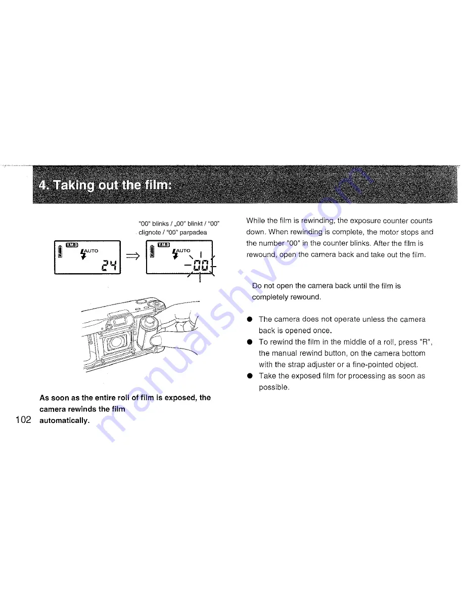 Contax Tvs III Instruction Manual Download Page 37