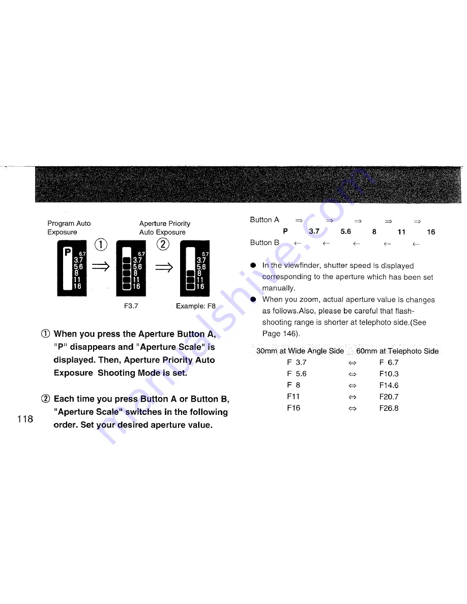 Contax Tvs III Instruction Manual Download Page 42