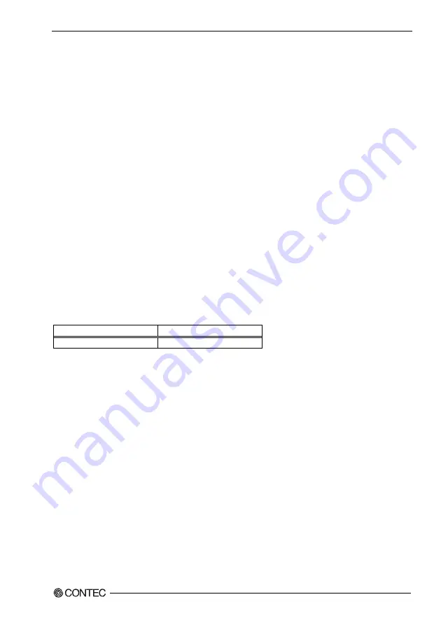 Contec 955 Series User Manual Download Page 18