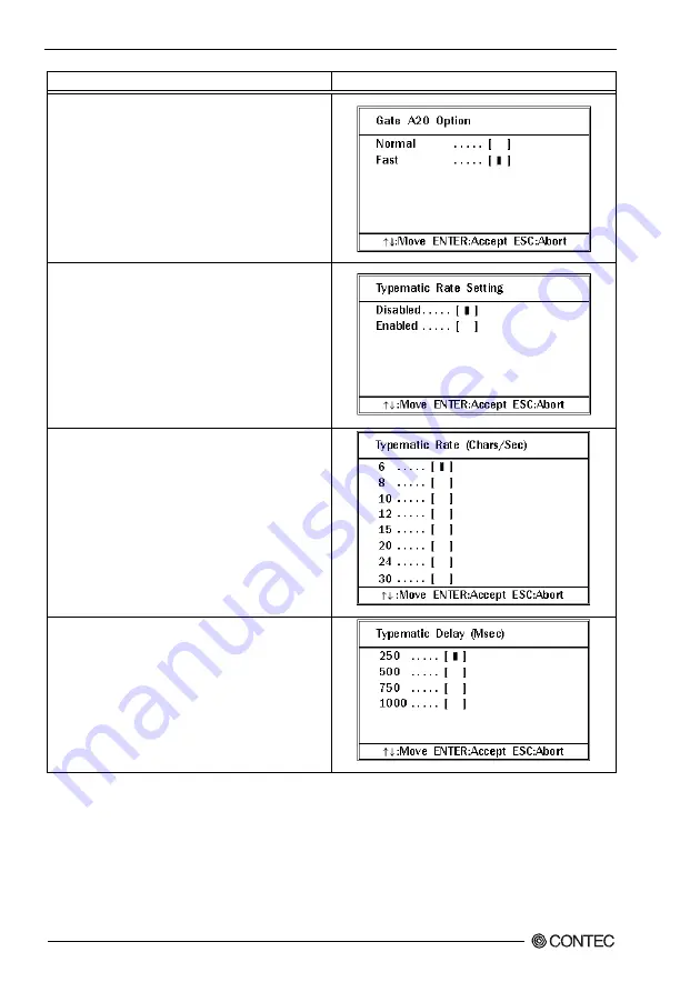 Contec 955 Series User Manual Download Page 51