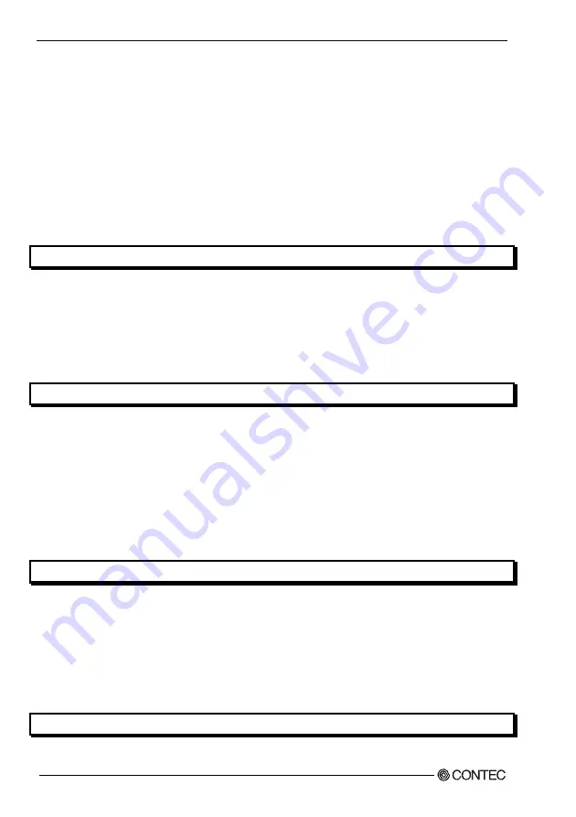 Contec COM-2DL-PCI User Manual Download Page 5