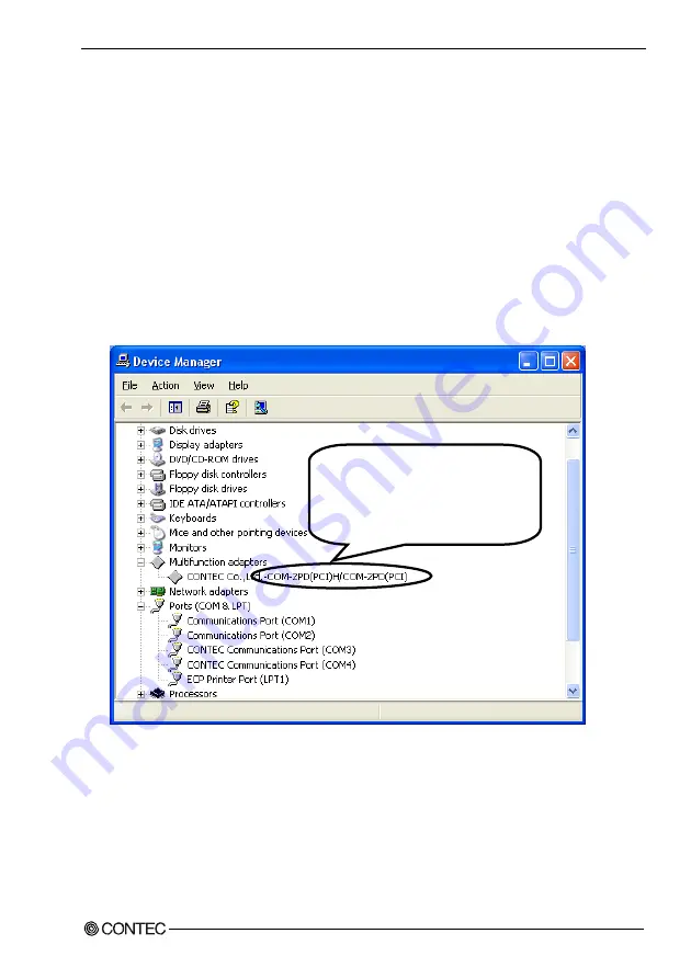 Contec COM-2DL-PCI User Manual Download Page 32