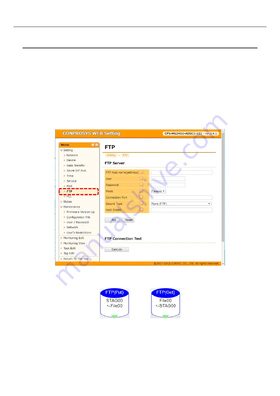 Contec CONPROSYS M2M Series User Manual For Communication Settings Download Page 91