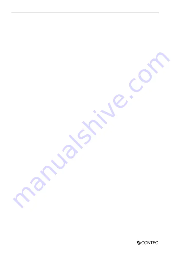 Contec CPS-MC341-DS1 -111 Hardware Manual Download Page 4