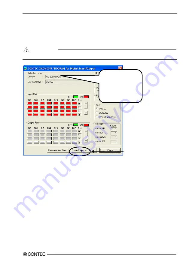 Contec DIO-1616H-PE User Manual Download Page 32