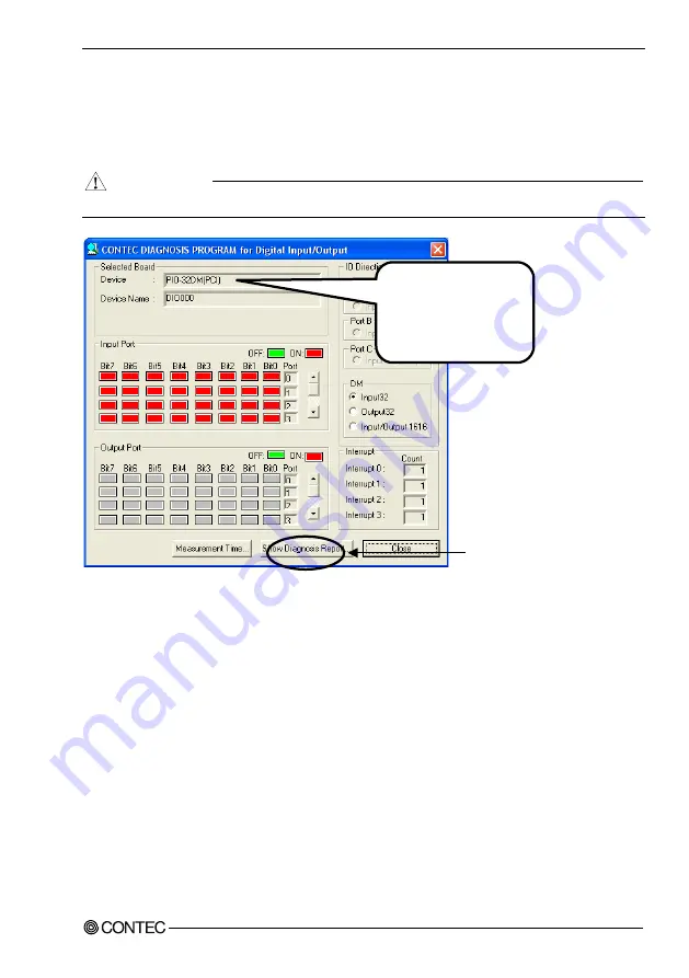 Contec DIO-1616RL-PE User Manual Download Page 32