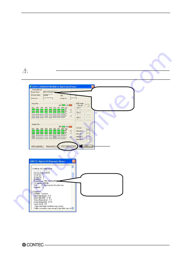 Contec DIO-1616TB-PE User Manual Download Page 40