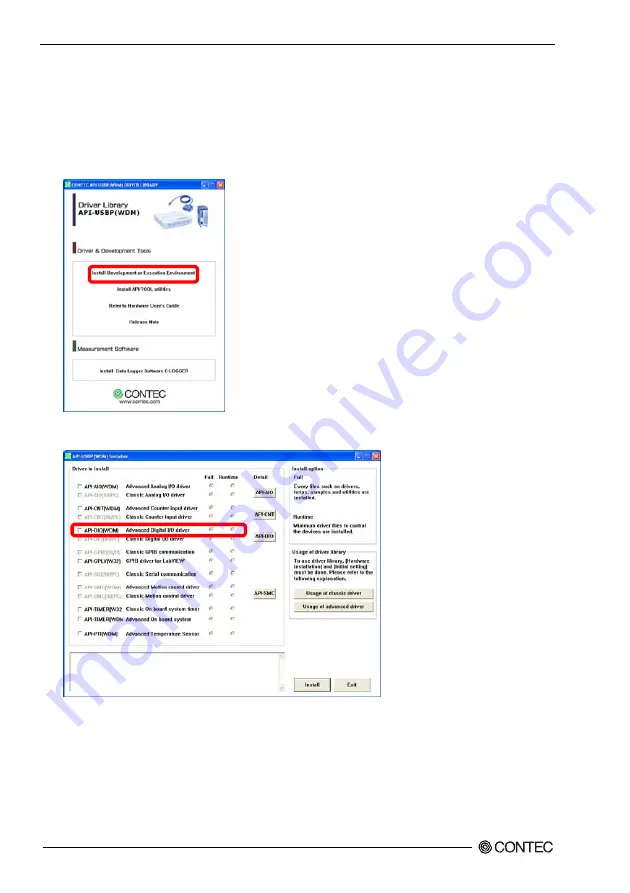 Contec DIO-48DX-USB User Manual Download Page 17