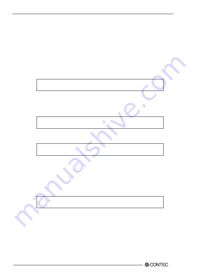 Contec SLC-8550-LVA User Manual Download Page 87