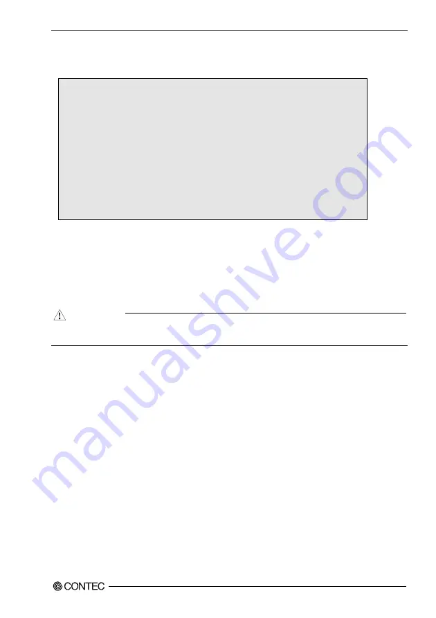 Contec SPI-8451-LLVA User Manual Download Page 54