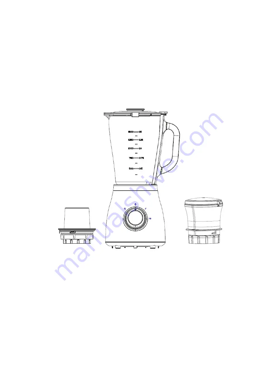 Contempo BL9702-GS Instruction Manual Download Page 1