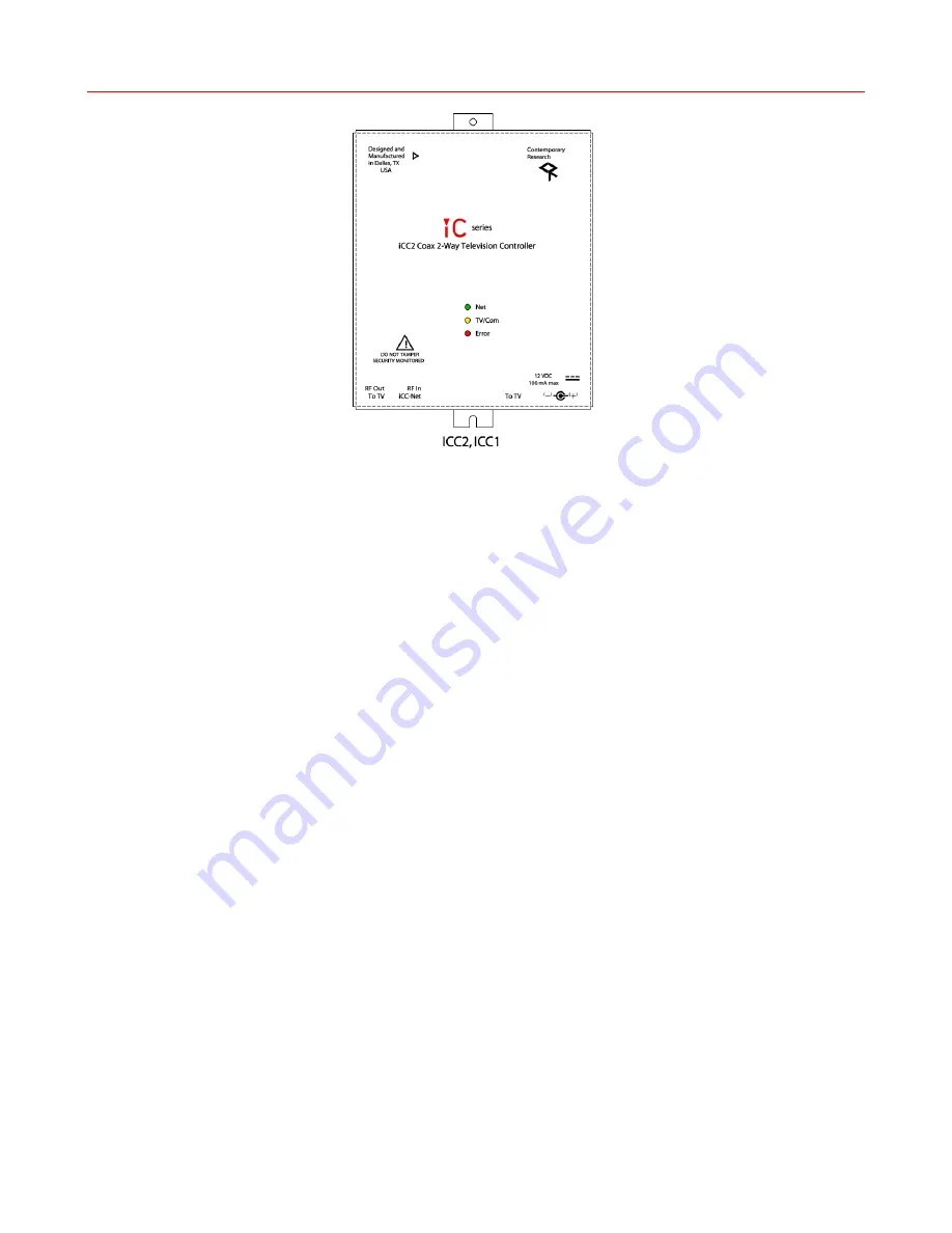 Contemporary Research ICC-PRZ Product Manual Download Page 3