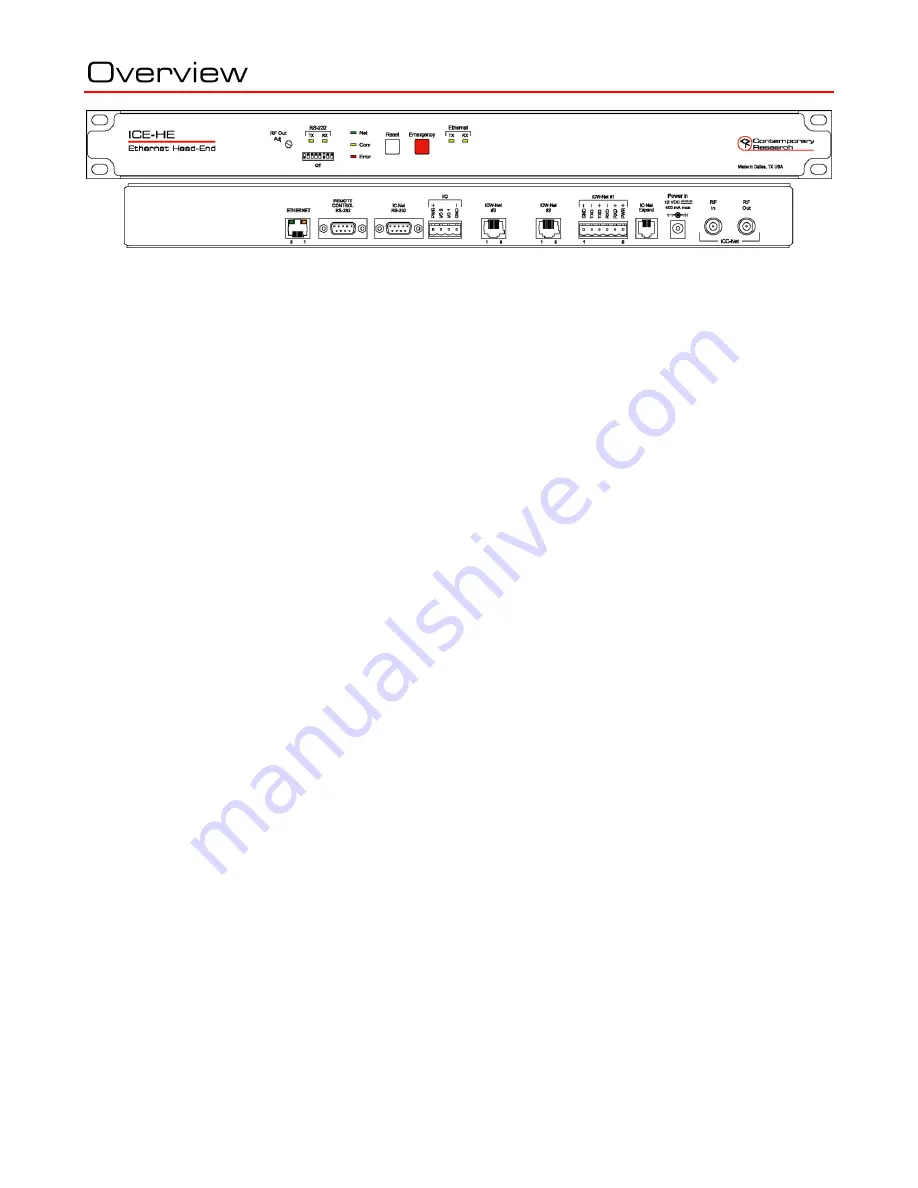 Contemporary Research ICE-HE Product Manual Download Page 3