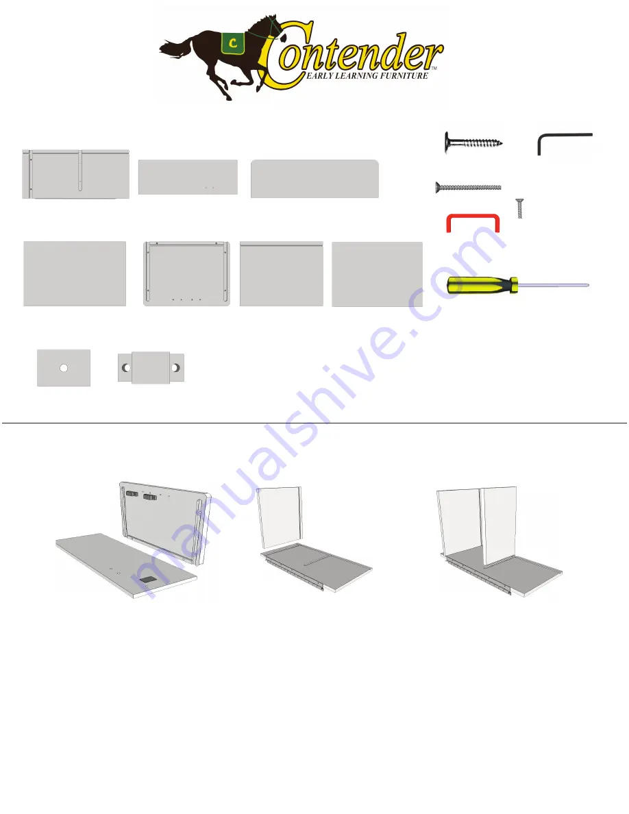 Contender C990476-101 Assembly Instructions Manual Download Page 1