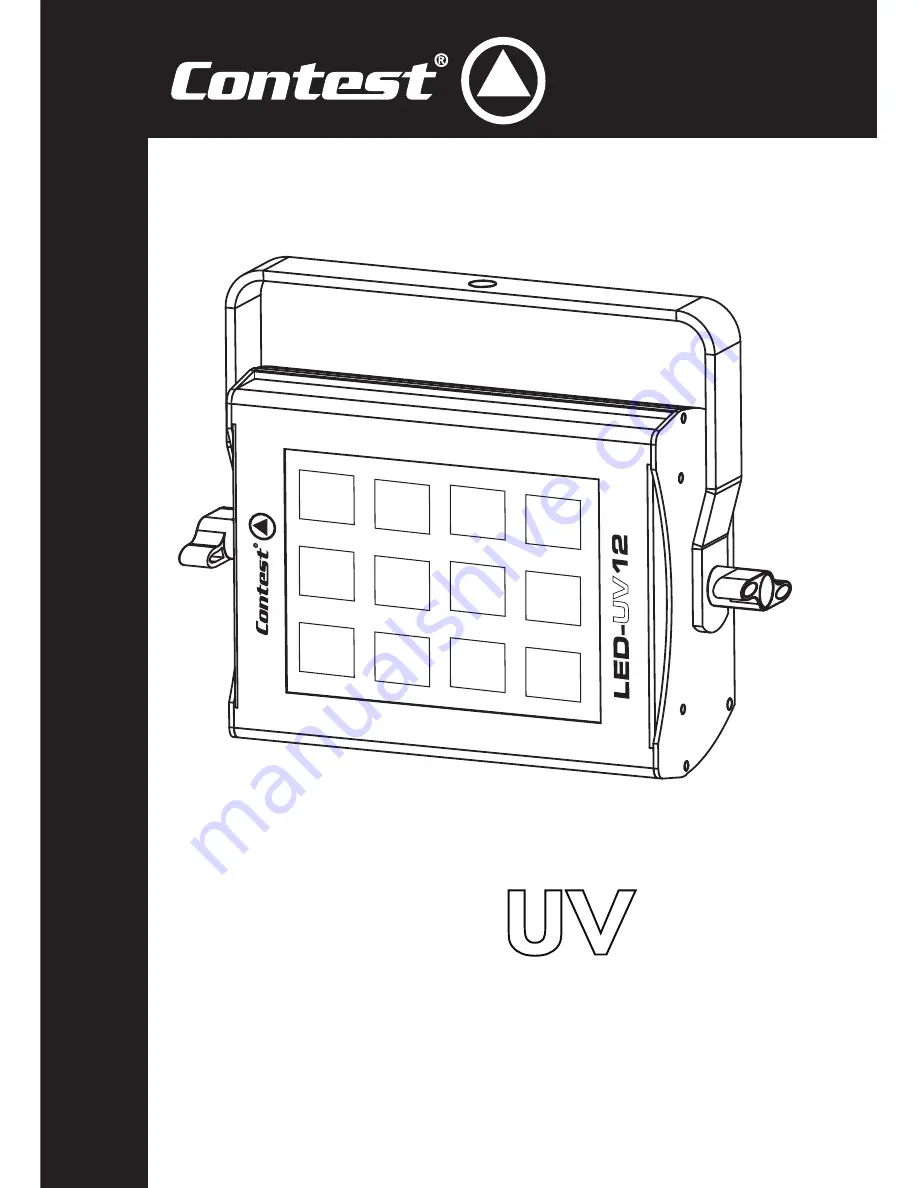 Contest LED-UV12 Скачать руководство пользователя страница 1