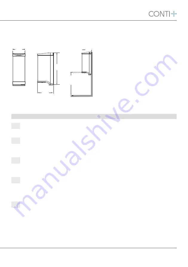 Conti+ CLEANLINE Technical Documentation Manual Download Page 5