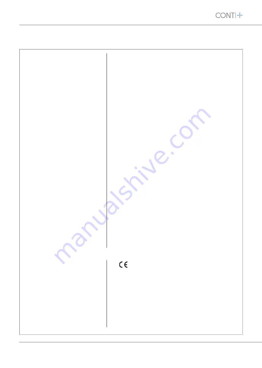 Conti+ CONT21500813000 Installation Manual Download Page 4