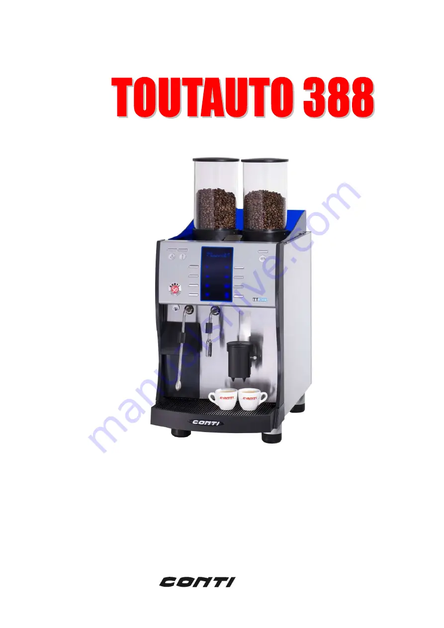 Conti TOUTAUTO 388 Programming Instructions Manual Download Page 1