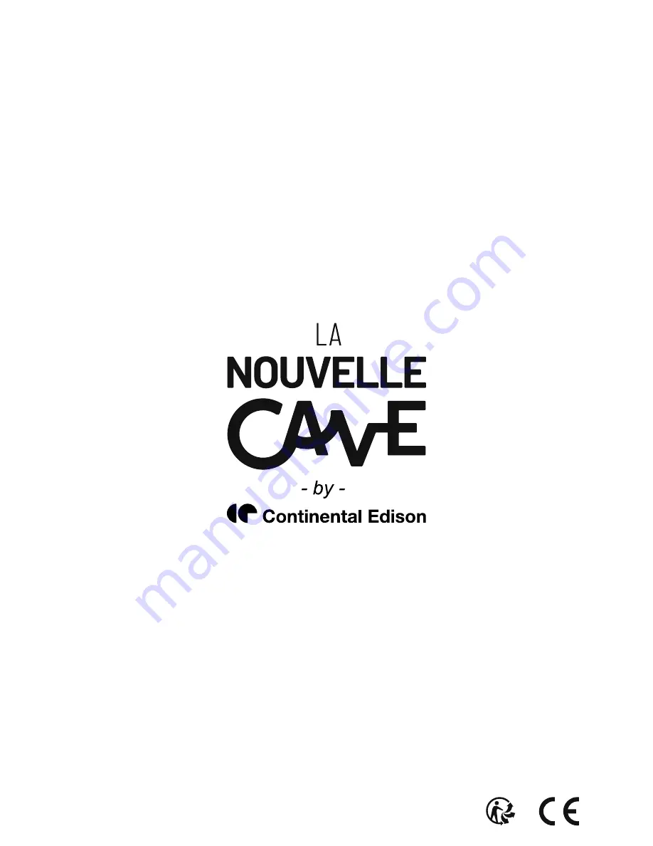 CONTINENTAL EDISON LA NOUVELLE CAVE CECWC14BC Instruction Booklet Download Page 28