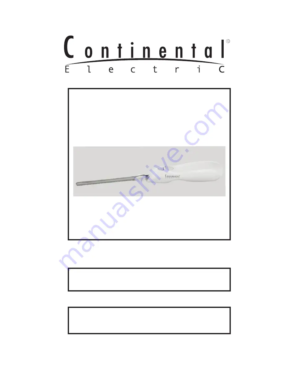 Continental Electric CE22881 Instruction Manual Download Page 6