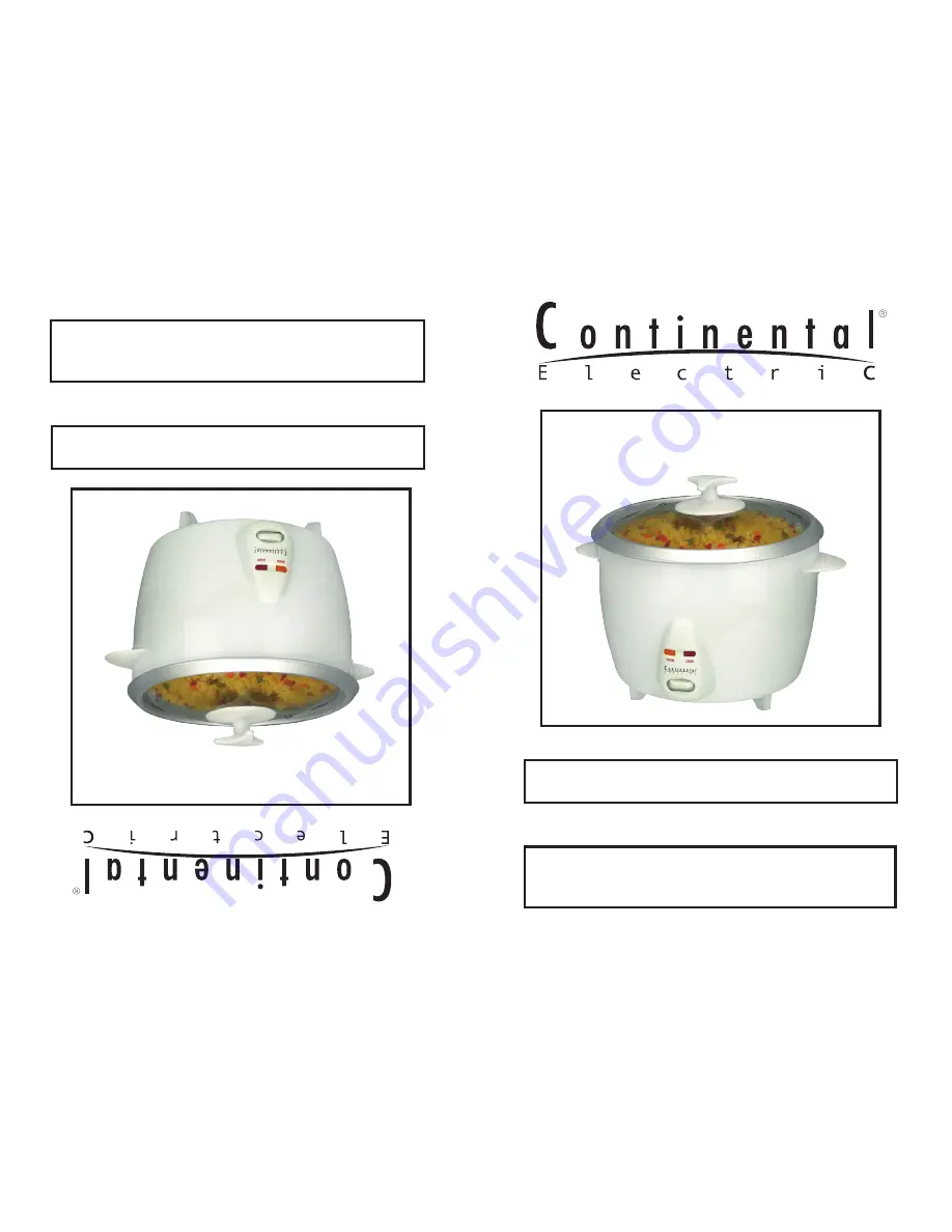 Continental Electric CE23211 Скачать руководство пользователя страница 1