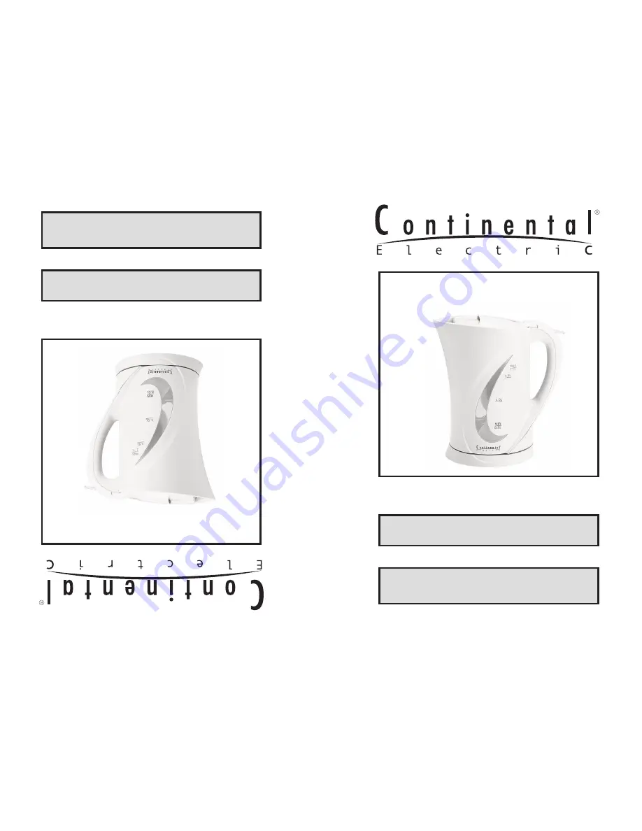 Continental Electric CE23697 Скачать руководство пользователя страница 1
