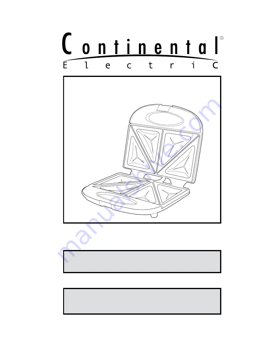 Continental Electric CE23831 Скачать руководство пользователя страница 1