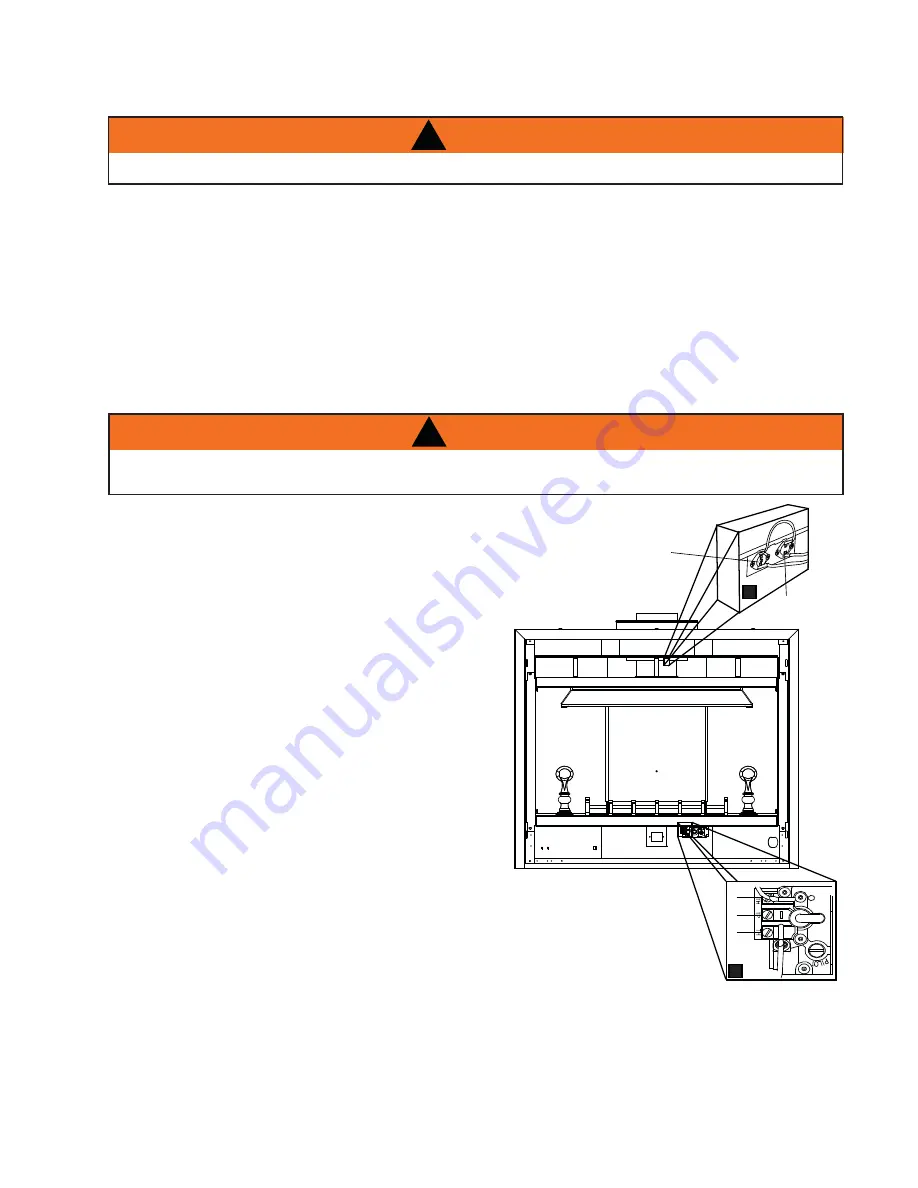 Continental Fireplaces BCNV36N Installation And Operating Instructions Manual Download Page 8