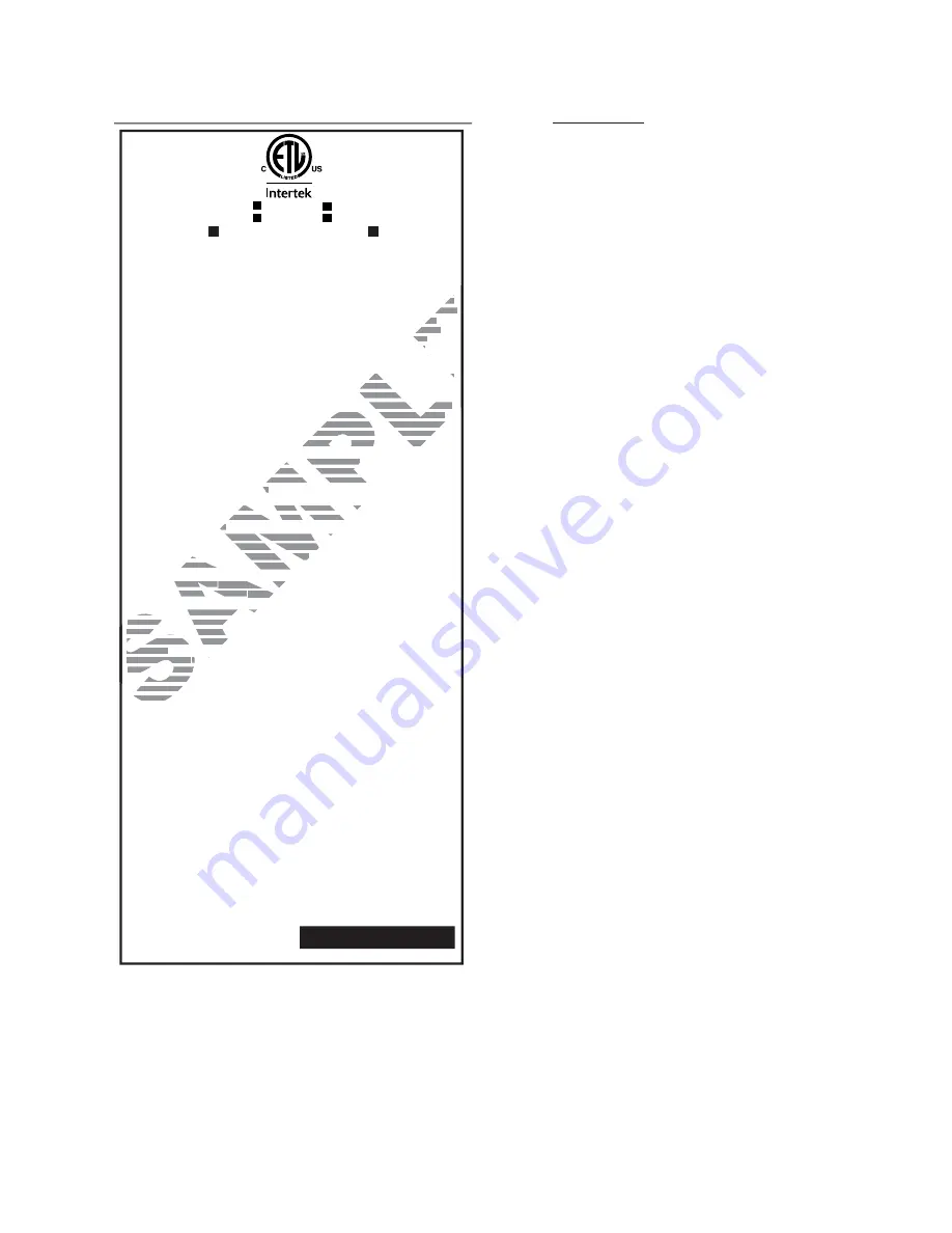 Continental Fireplaces CDIZC - N Installation And Operating Instructions Manual Download Page 8