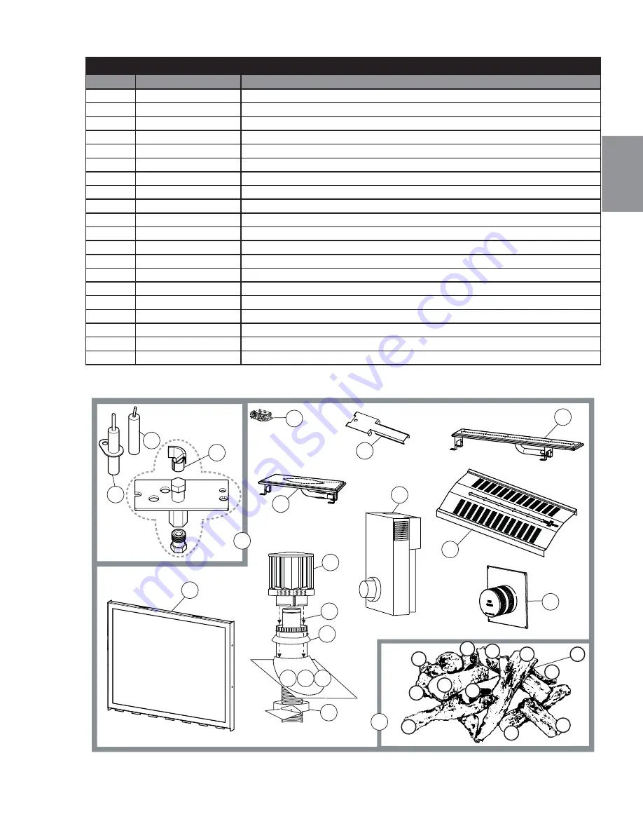 Continental Fireplaces CHD4N Installation And Operating Instructions Manual Download Page 107