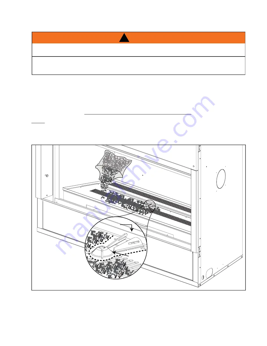 Continental Fireplaces CLHD45N Installation And Operating Instructions Manual Download Page 34